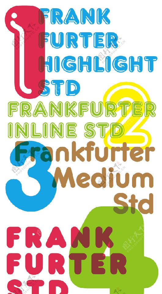 Frankfurter系列字体下载