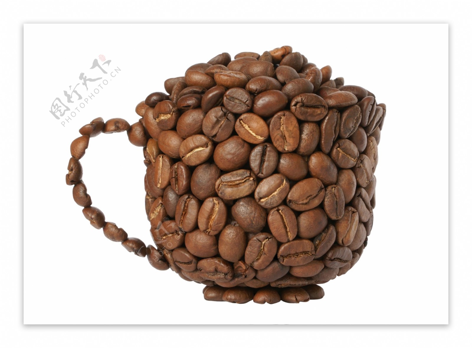 咖啡豆TIF无底图图片