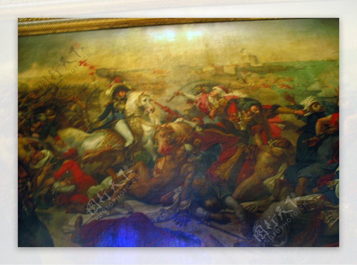 凡尔赛宫的油画图片