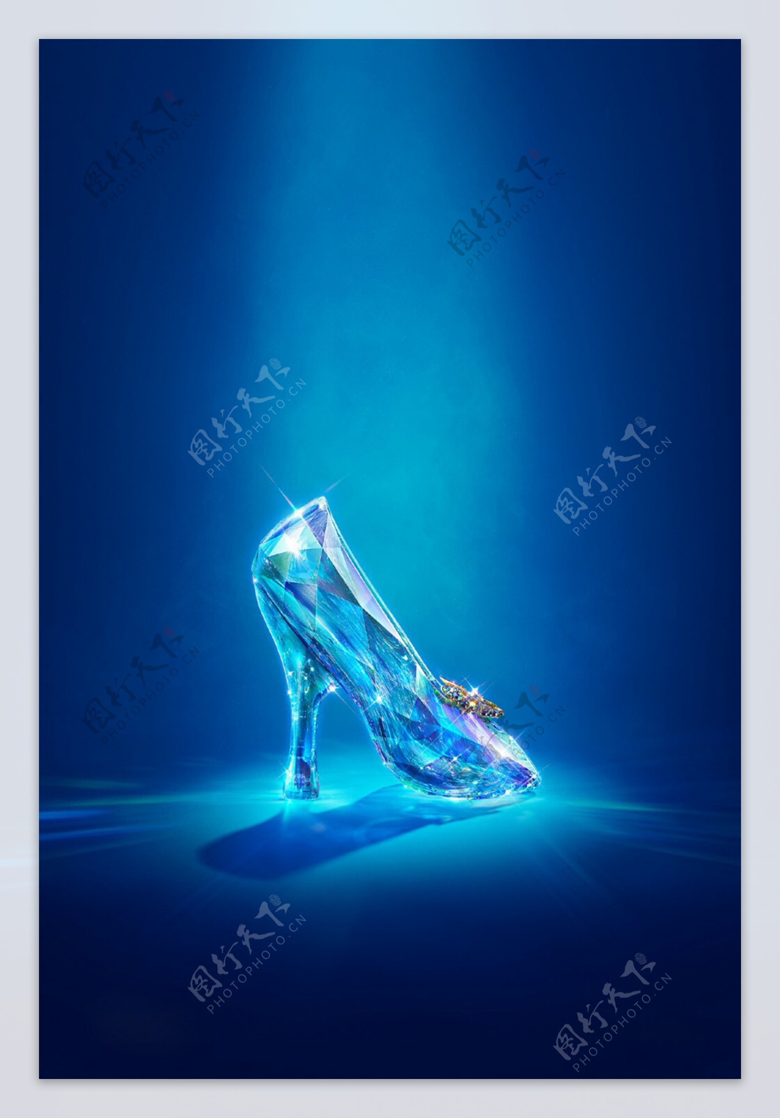 高贵的水晶鞋图片