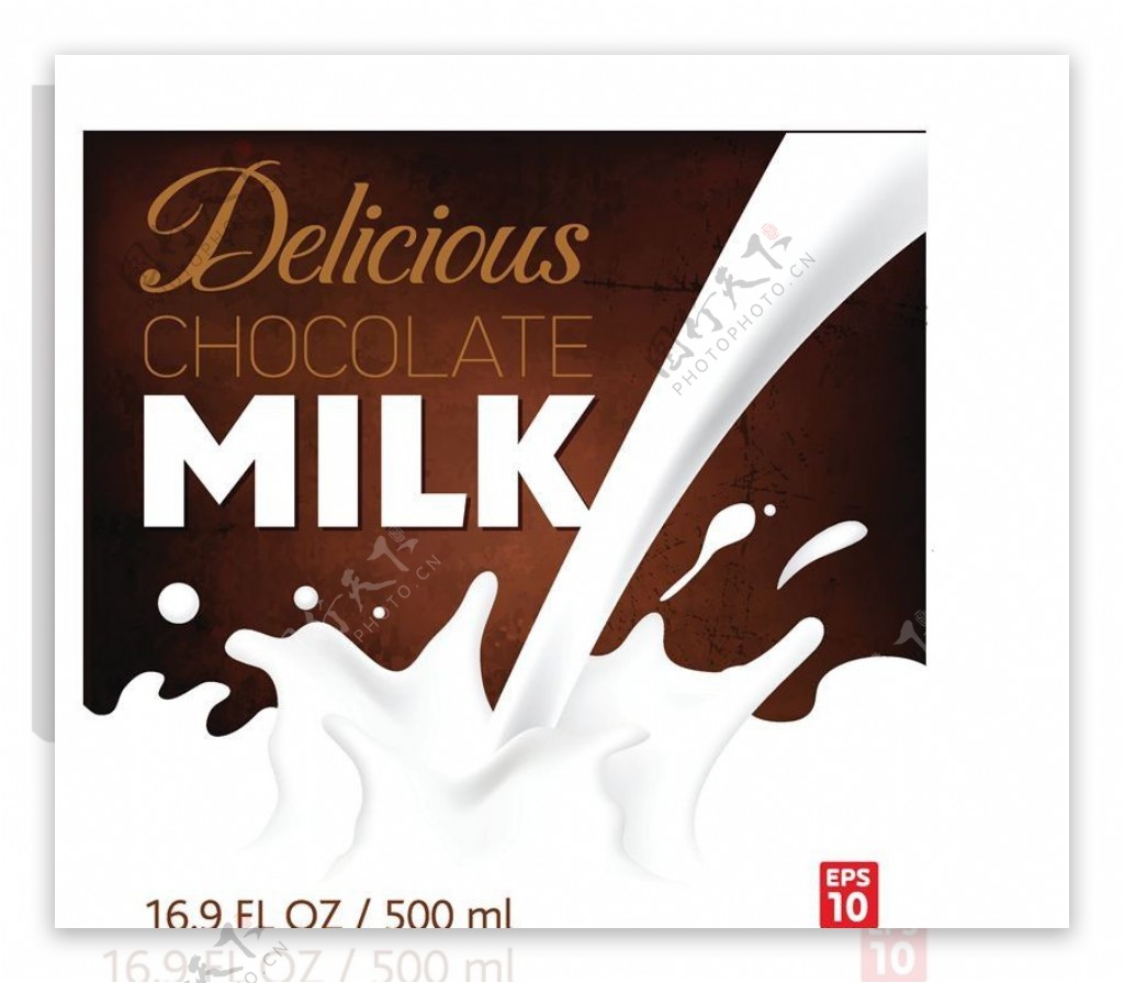 牛奶设计牛奶包装图片