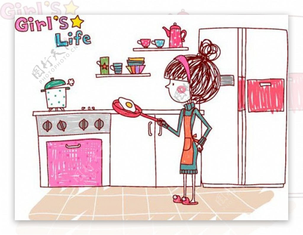 女生的生活GirlsLife烹饪图片