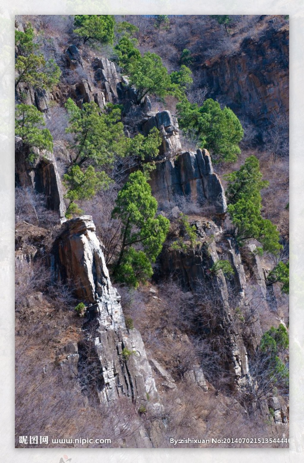 自然风景山林图片