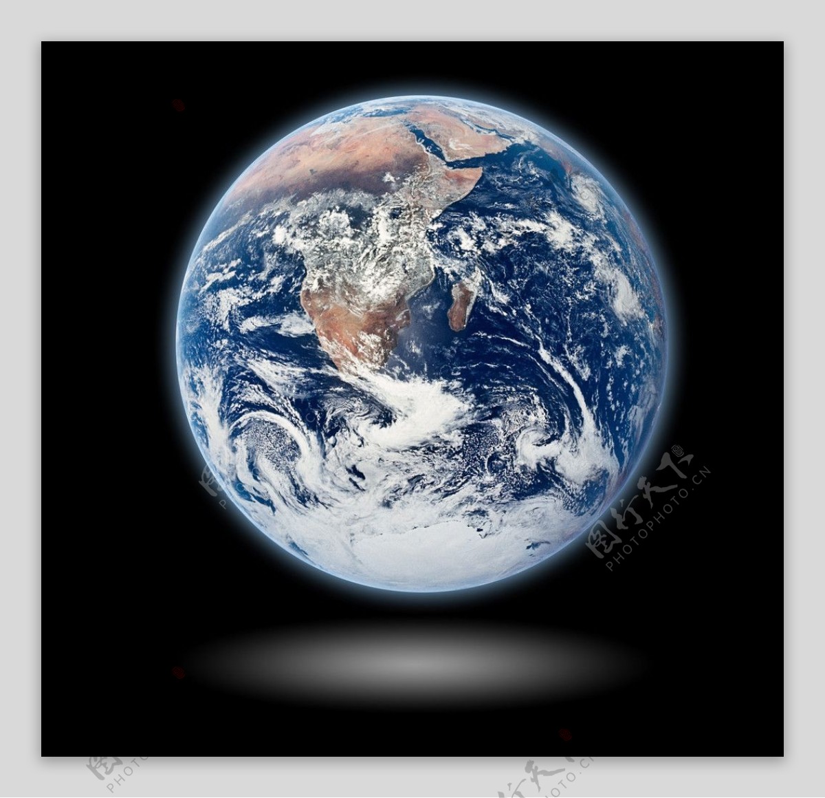 地球与五大洲图片
