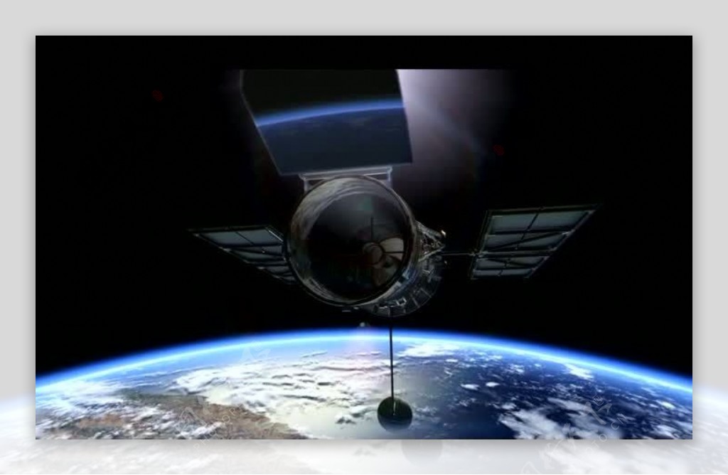 宇宙地球卫星视频素材