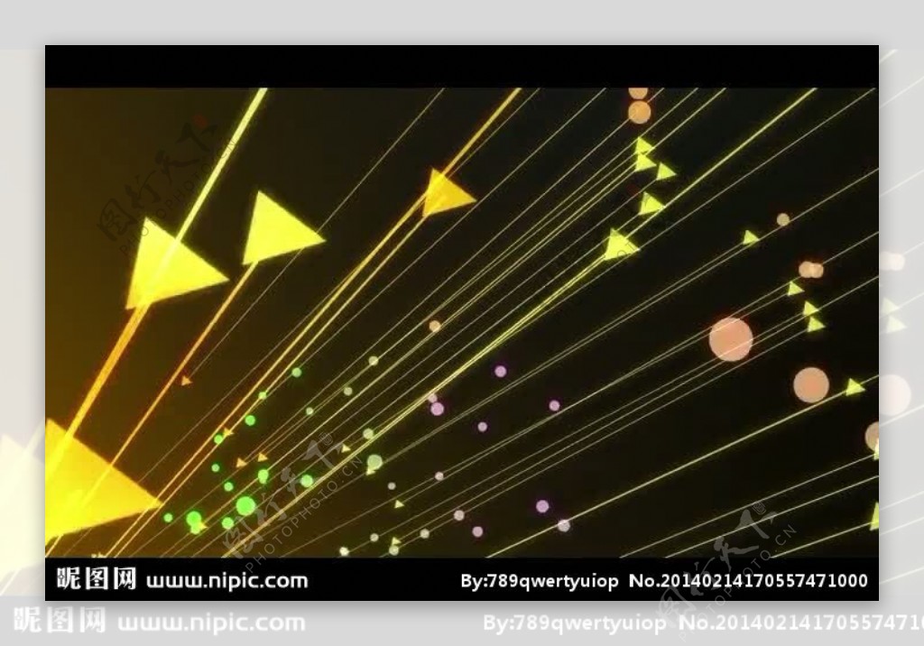 粒子星光光效背景视频