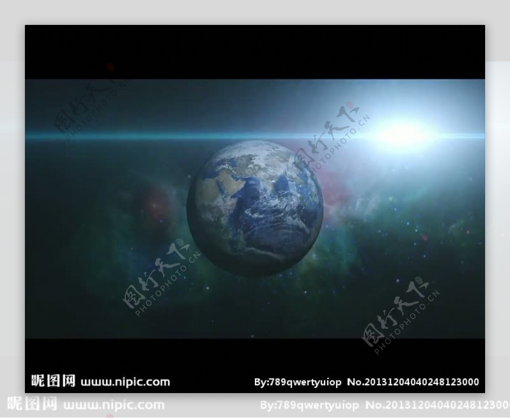 地球背景视频素材