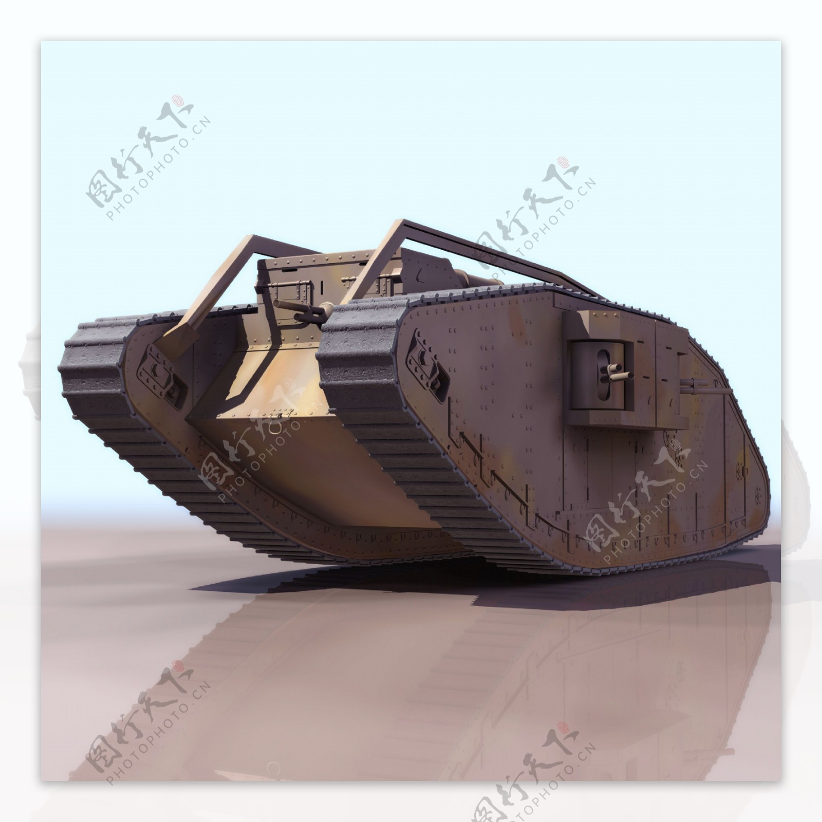 3D模型图库军事武器装备坦克图片