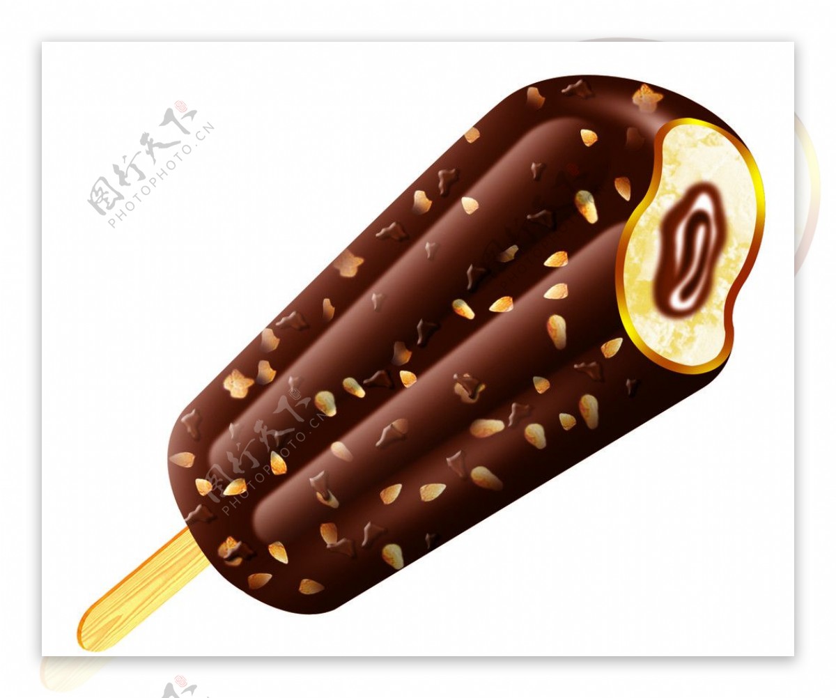 巧克力冰棒图片