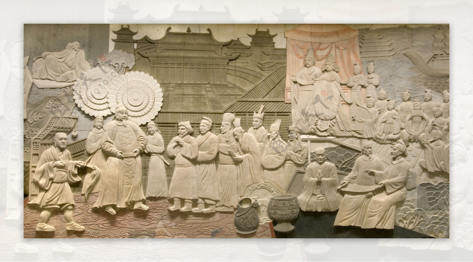 中国历史浮雕唐代图片