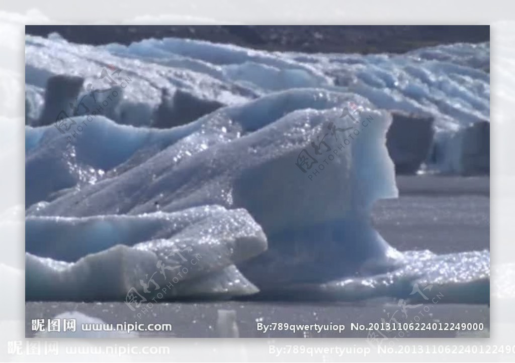 冰山冰川视频素材