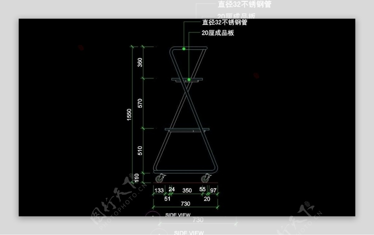 服装类CAD设计素材图片