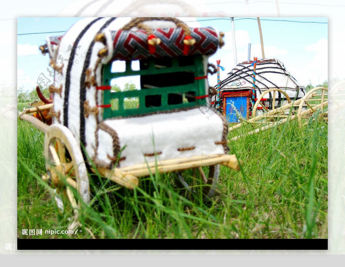 蒙古包手工模型图片