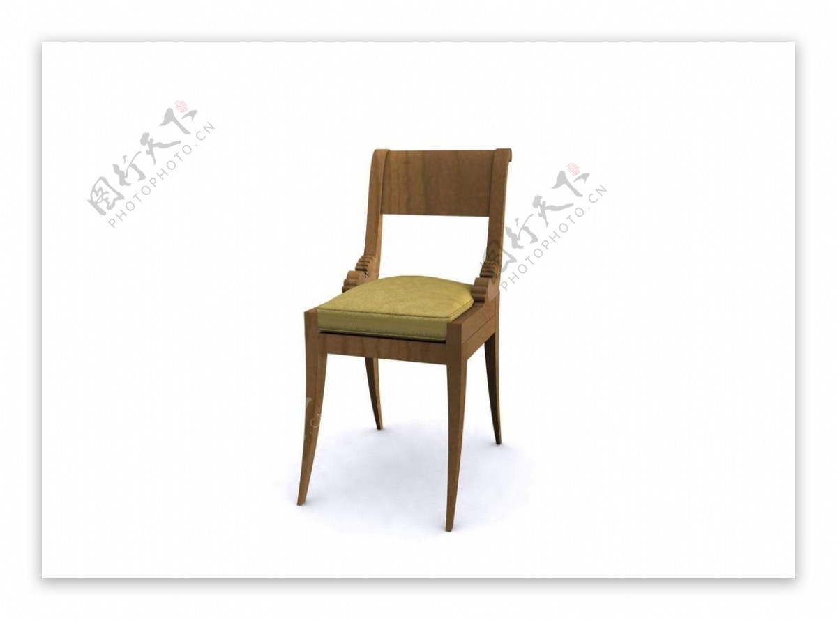 单体椅子模型图片