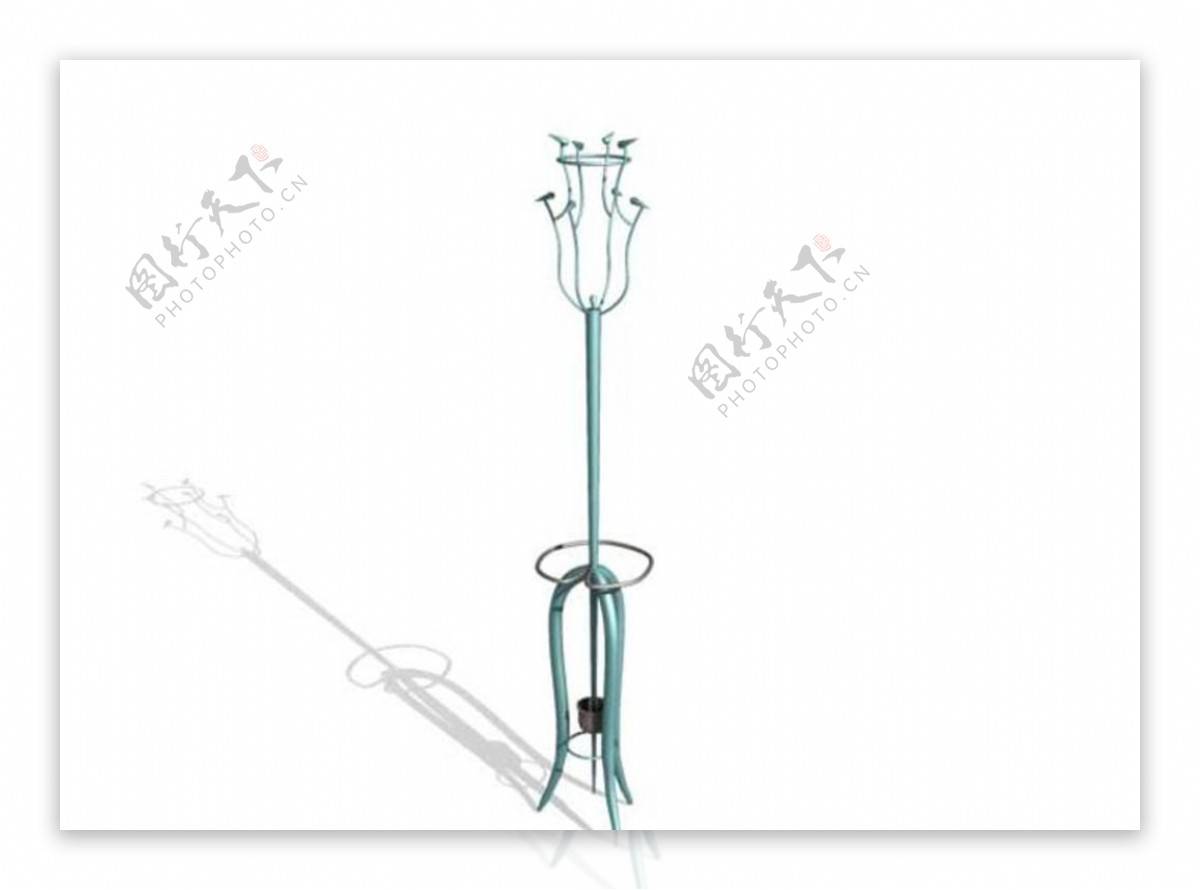 家居衣架模型图片