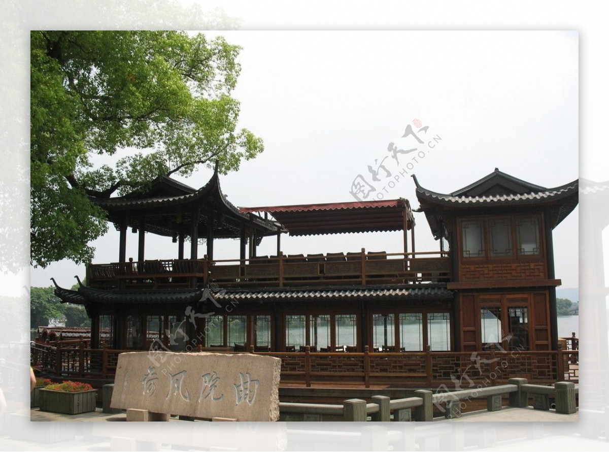 杭州西湖曲院风荷图片