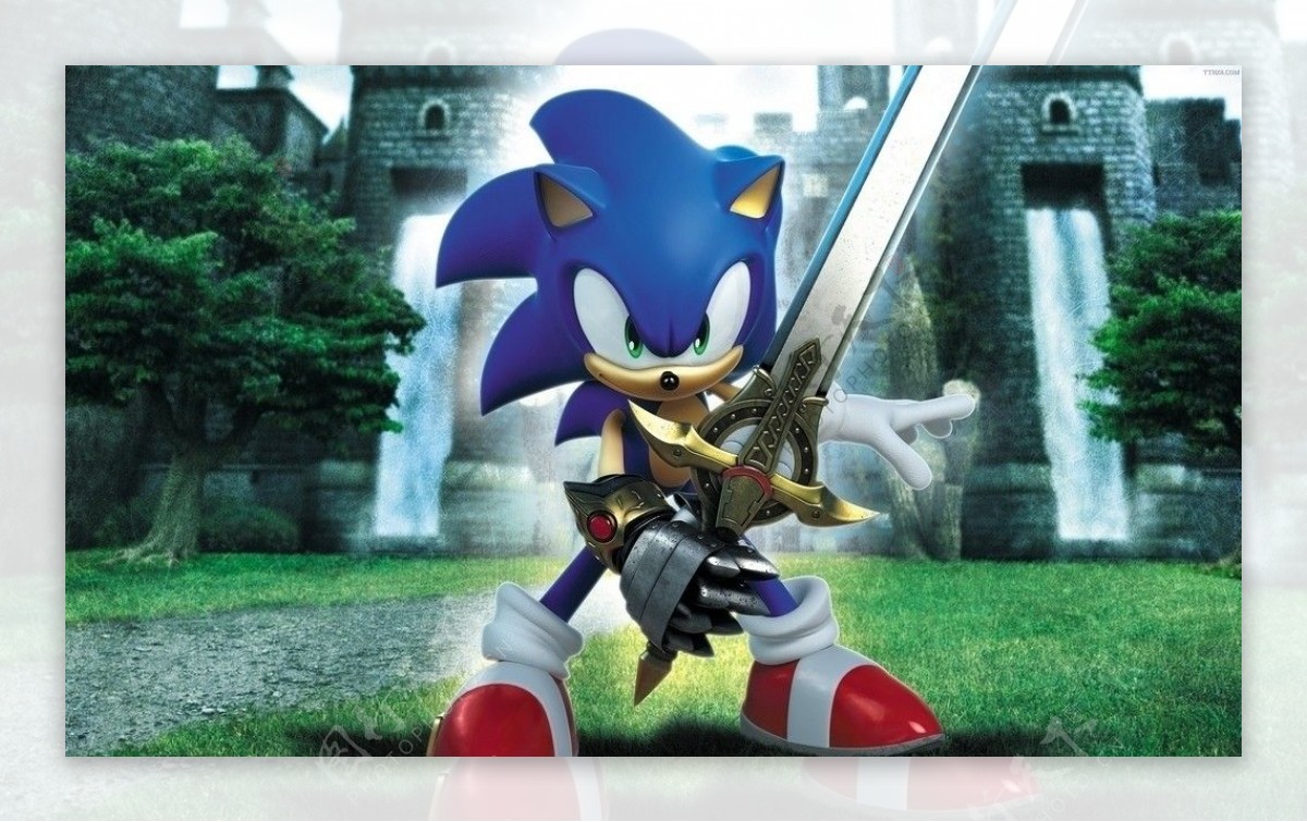 Sonic与黑骑士图片