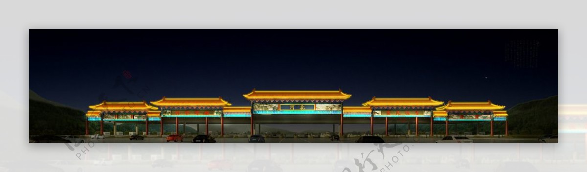京石河北收费站图片