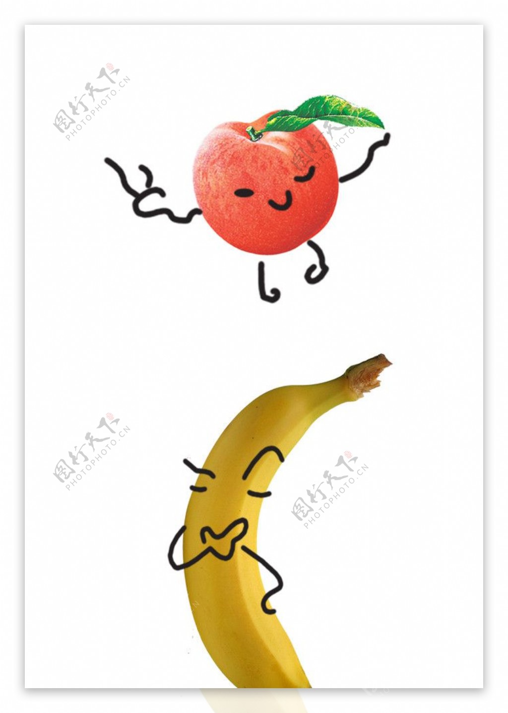 水果小人图片