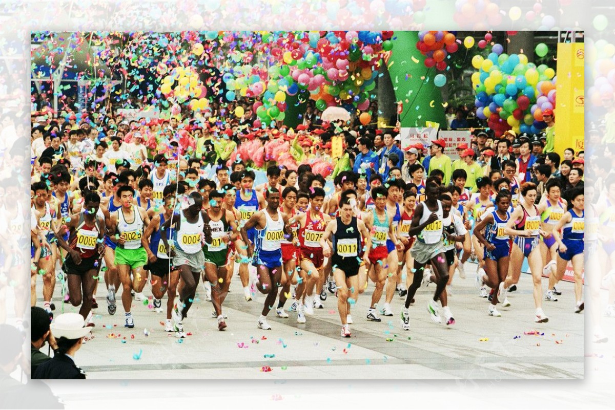 厦门国际马拉松赛图片