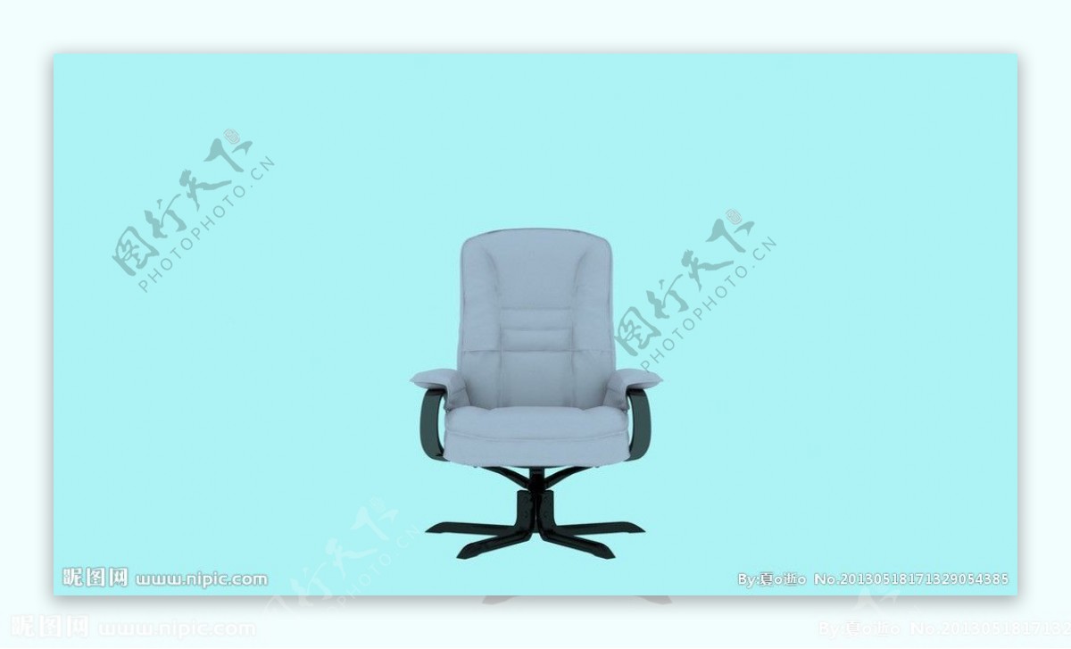 白色办公座椅图片