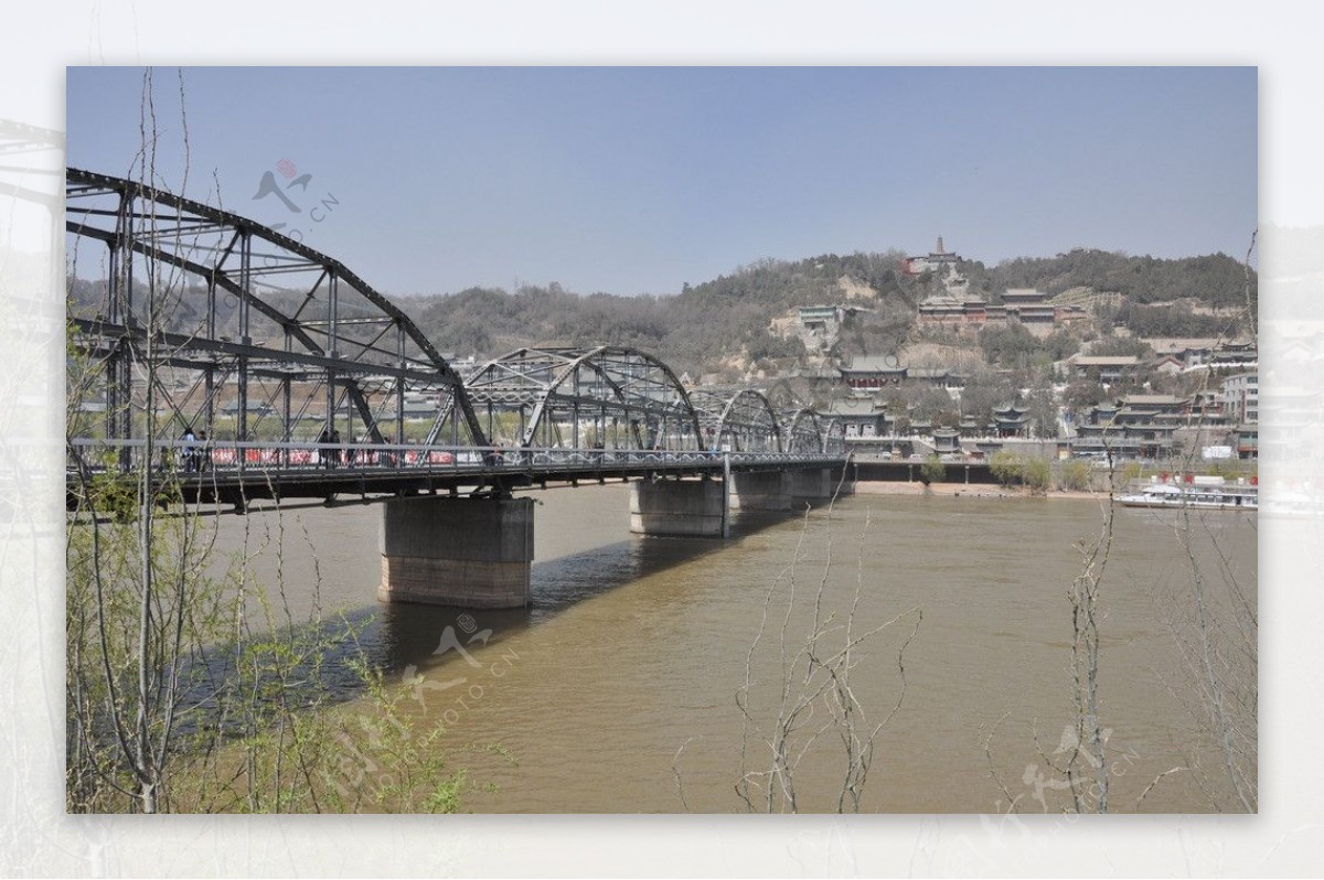 黄河铁桥图片