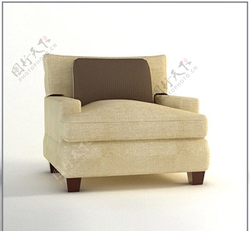 精致欧式家具现代单人沙发图片