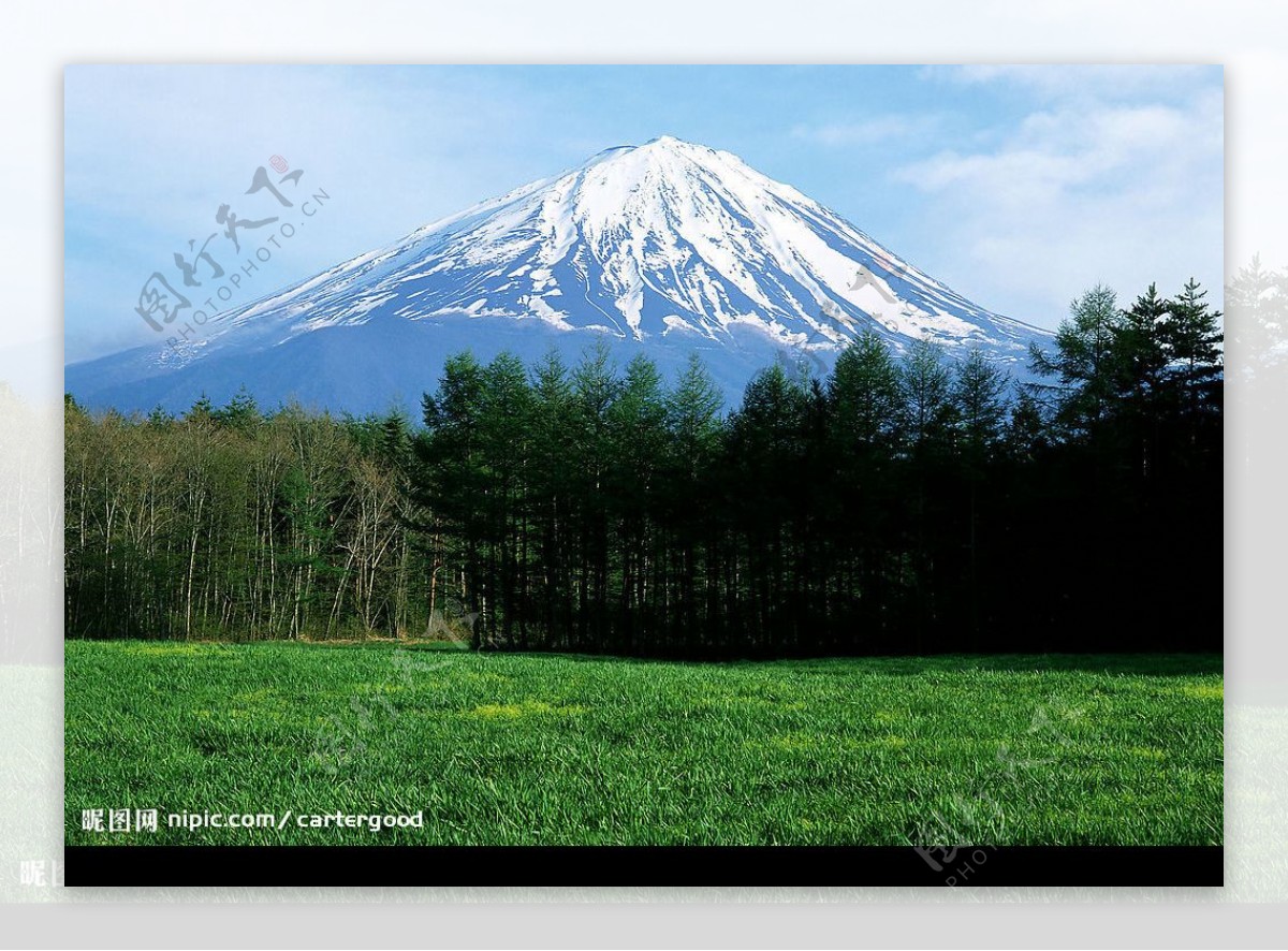 日本富士山图片