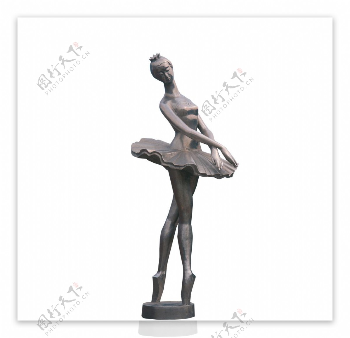 建筑雕塑芭蕾舞高清晰图片
