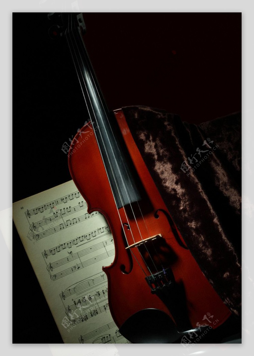 小提琴高清图片