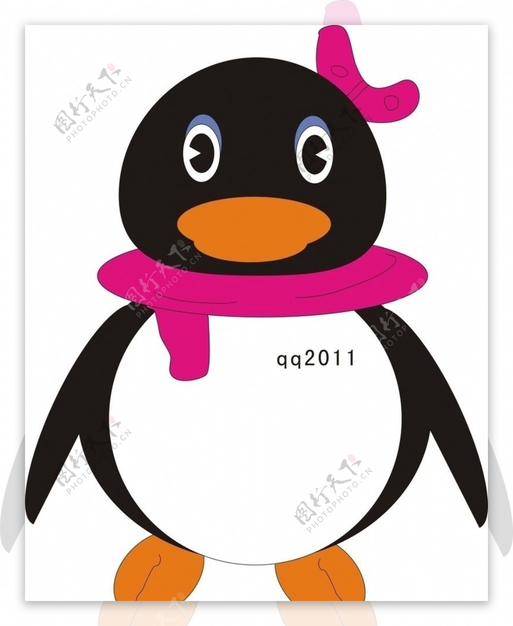 可爱QQ企鹅图片素材-编号07914994-图行天下