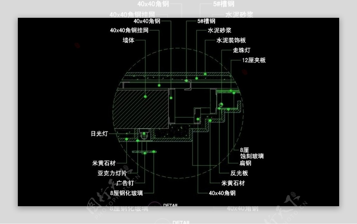 CAD别墅设计素材图片