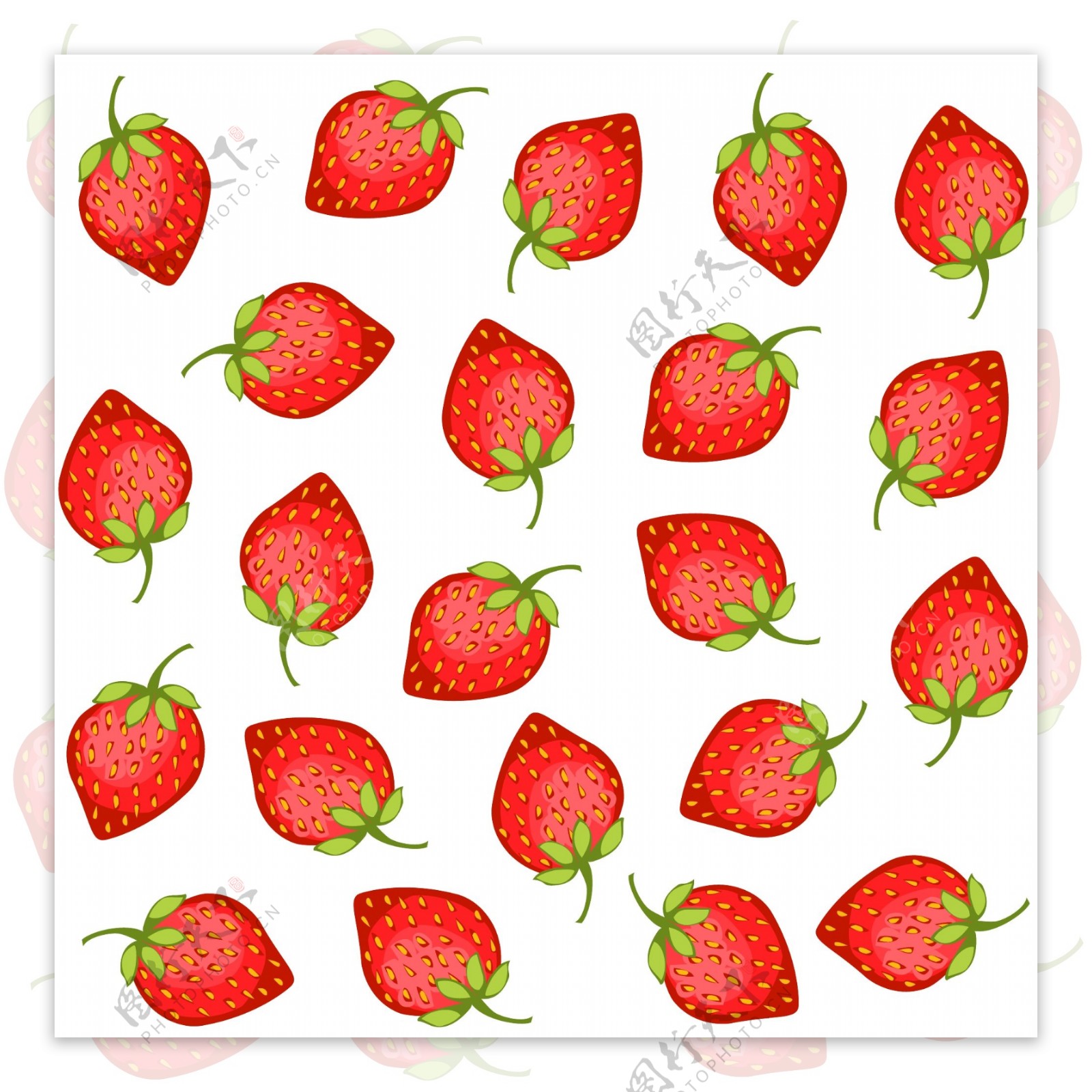 草莓图片素材-编号13720432-图行天下