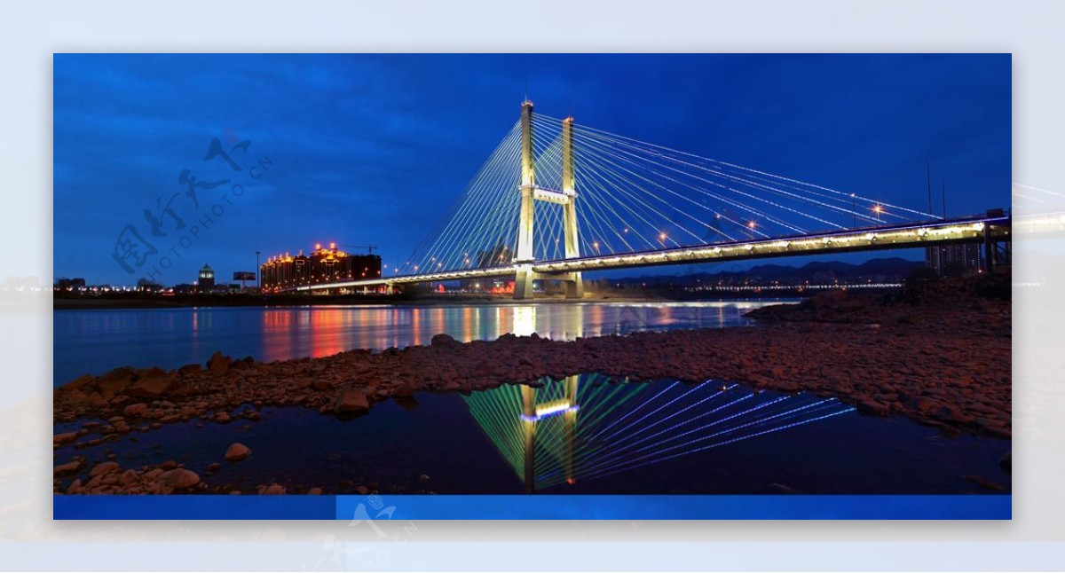 银滩黄河大桥图片