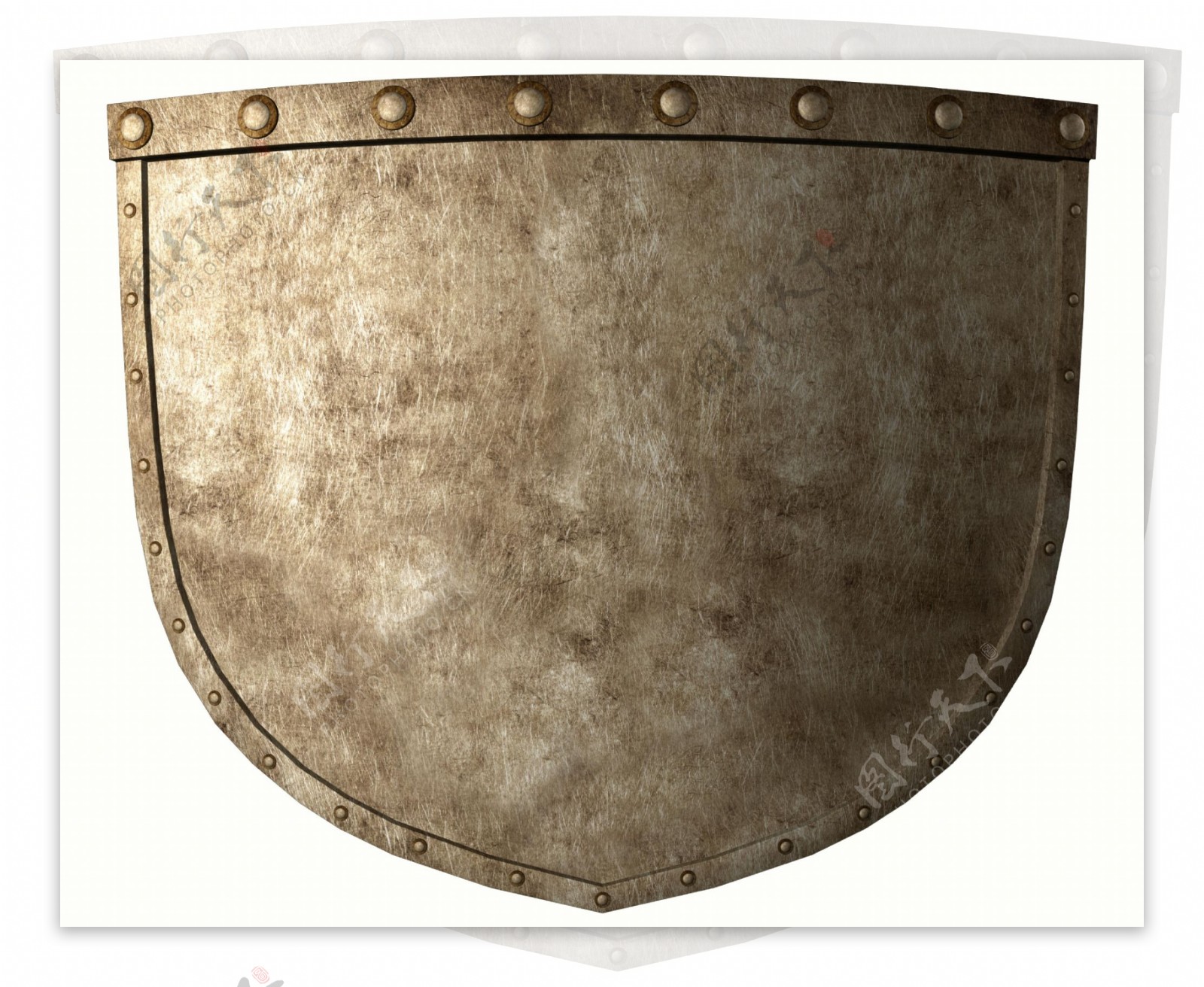 中世纪骑士盾牌高清图片