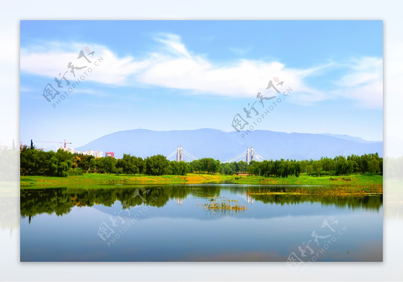 昌平滨河森林公园风景图片