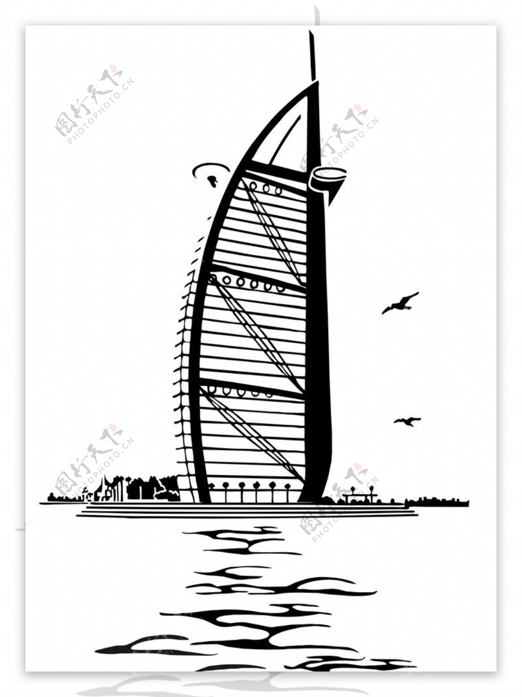 迪拜帆船酒店图片