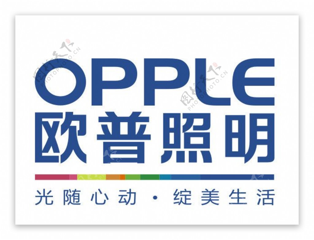 欧普照明标志logo图片