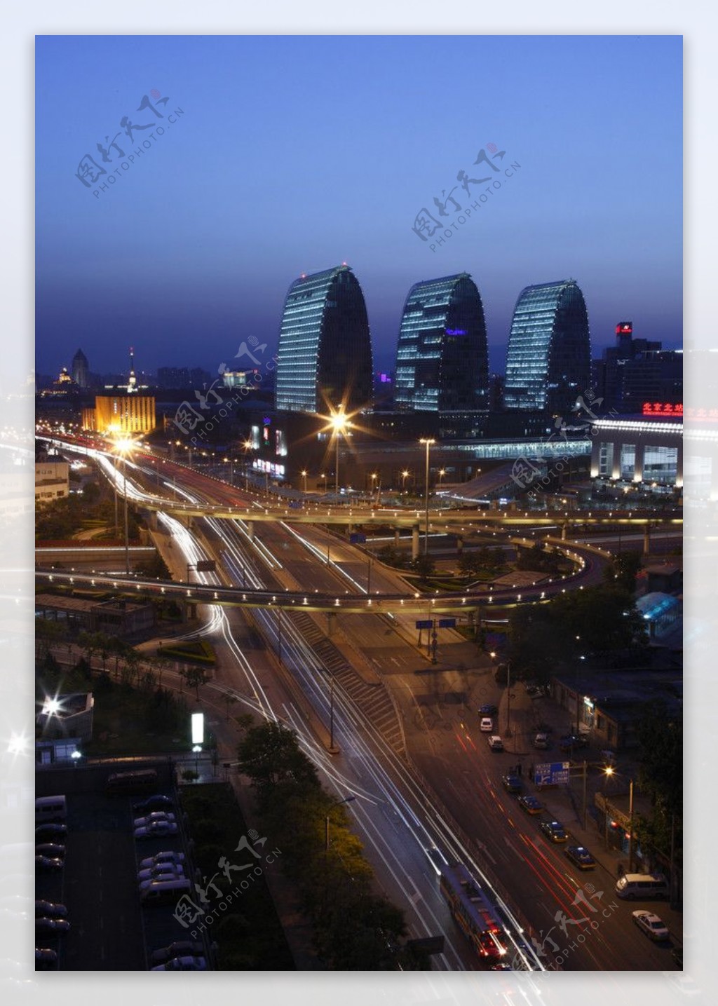 北京西直门立交桥图片