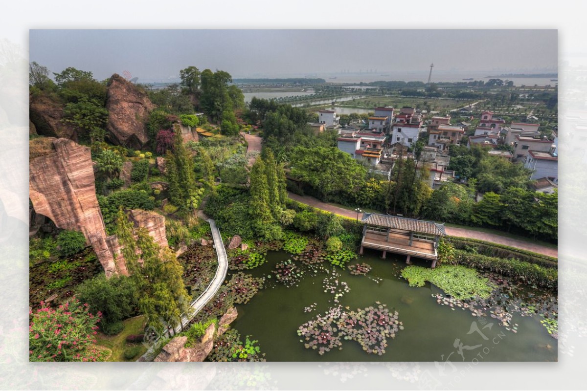 莲花山风景区图片