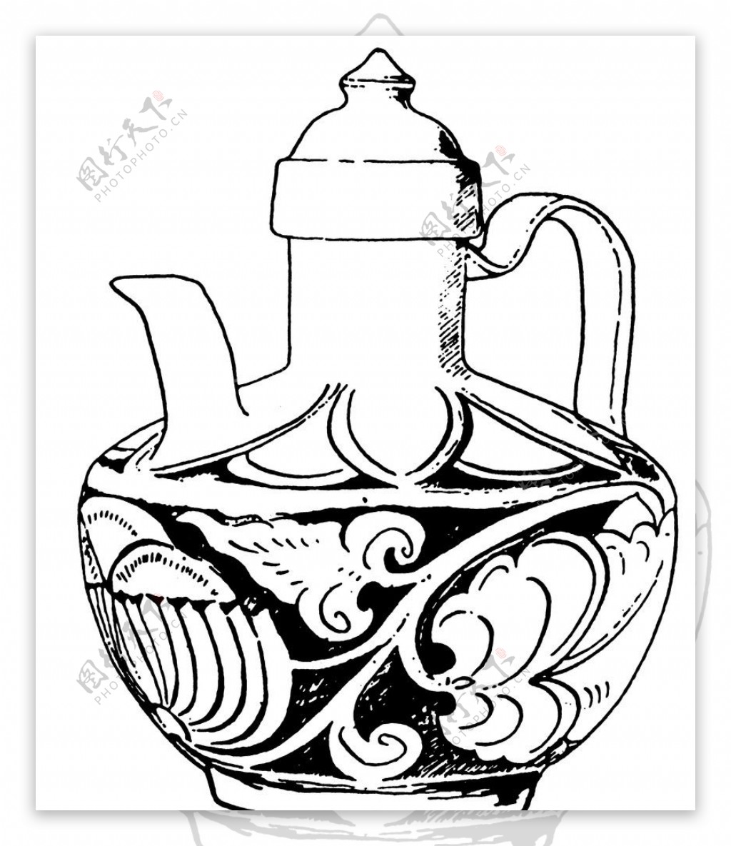 两宋时代茶壶图片