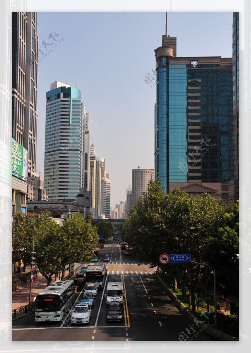 上海城市街道之美图片