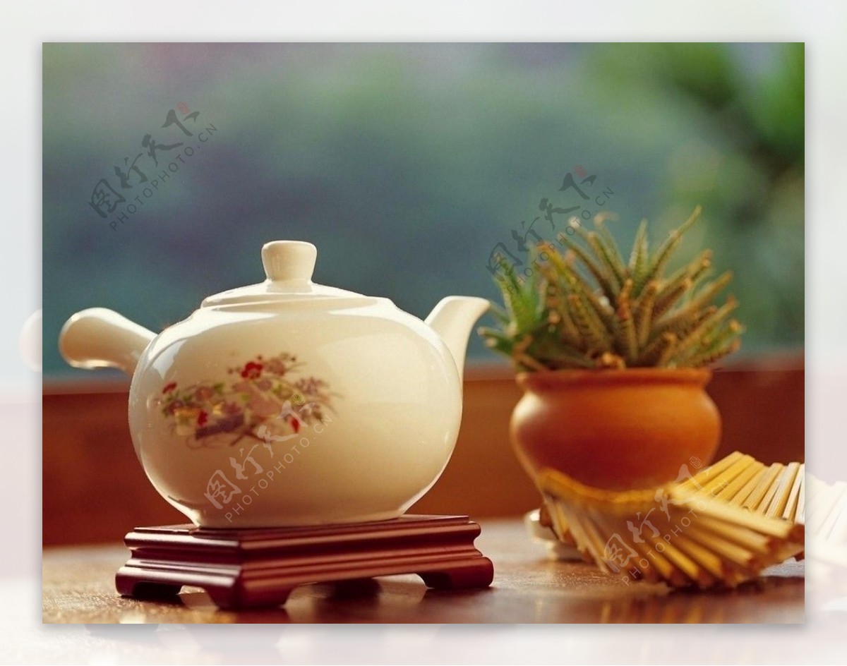 茶壶意境图片