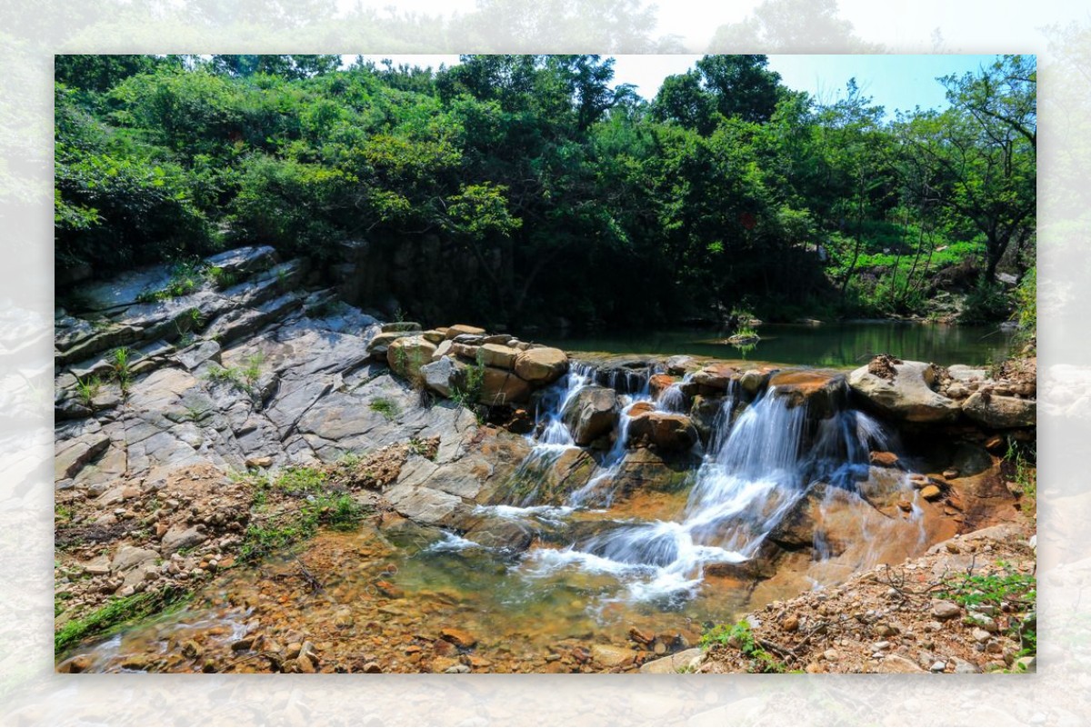 孔雀沟风景区图片