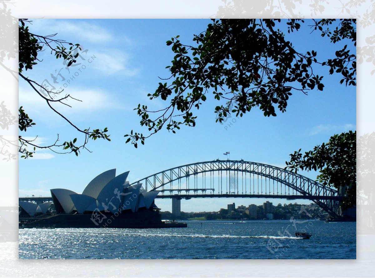 悉尼歌剧院大铁桥图片