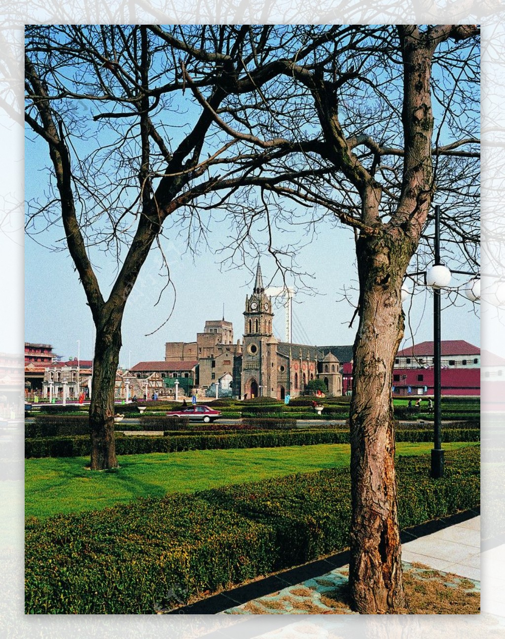 宁波江北老外滩天主教堂图片