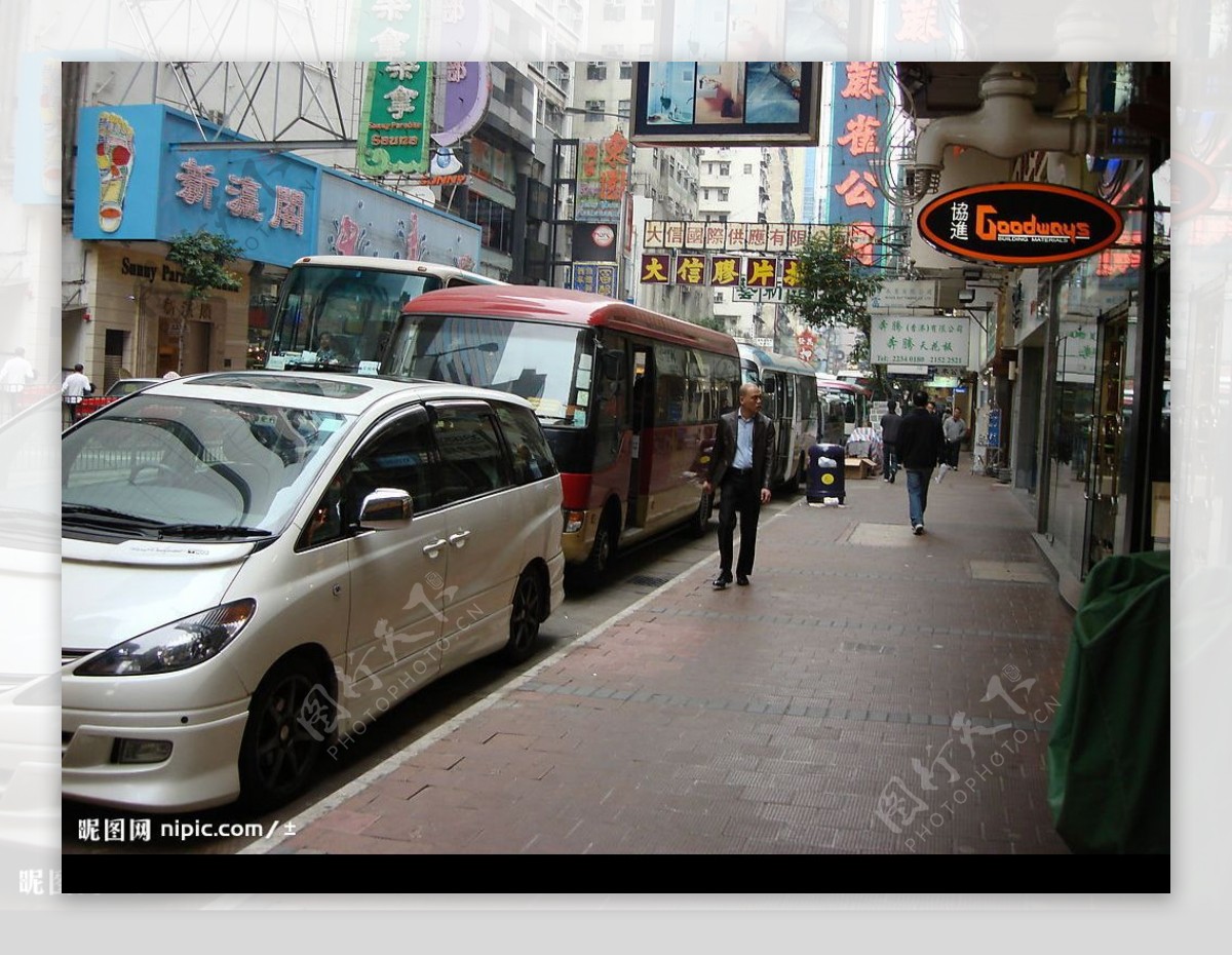 香港小巷图片