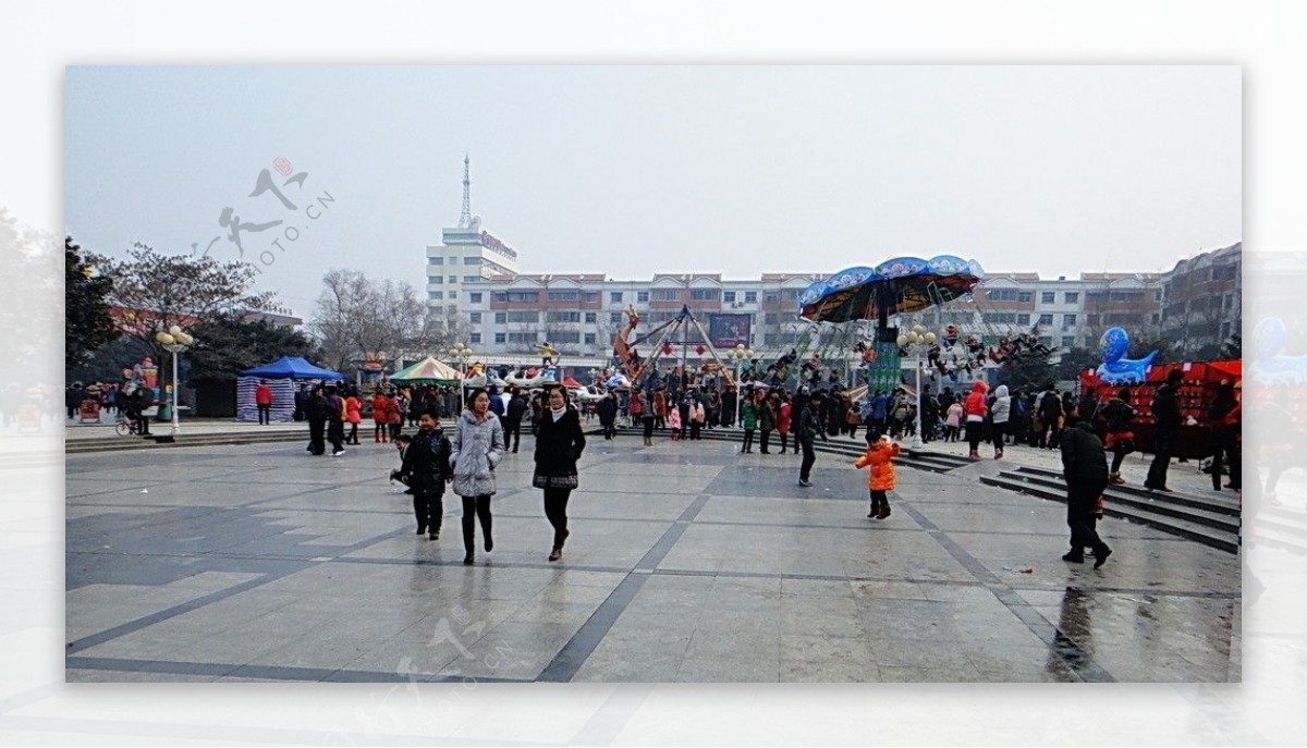 节日广场图片