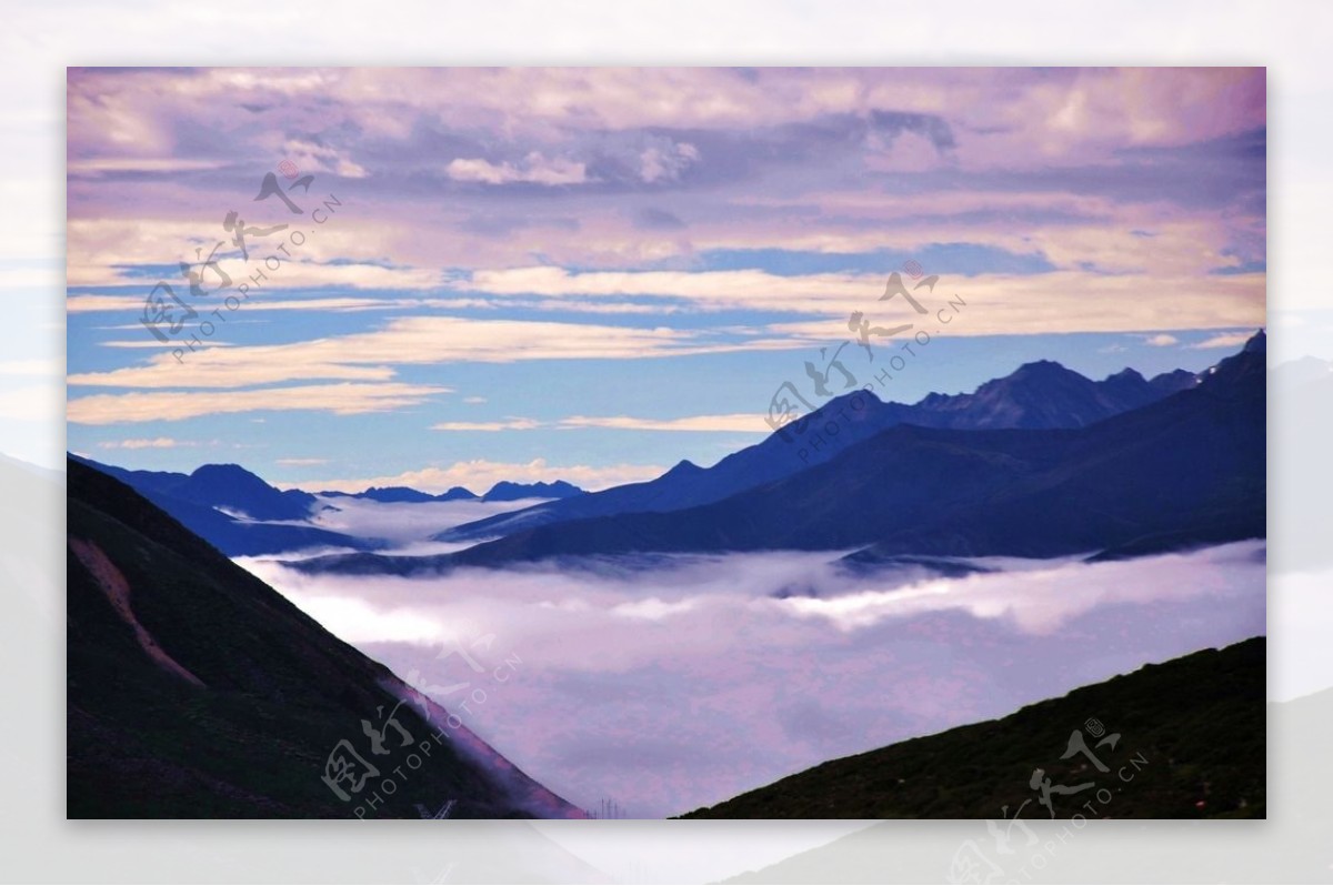 318川藏线风光摄影图片