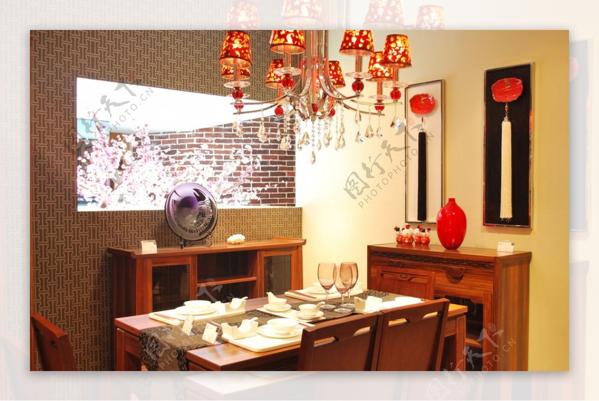 中式餐厅图片